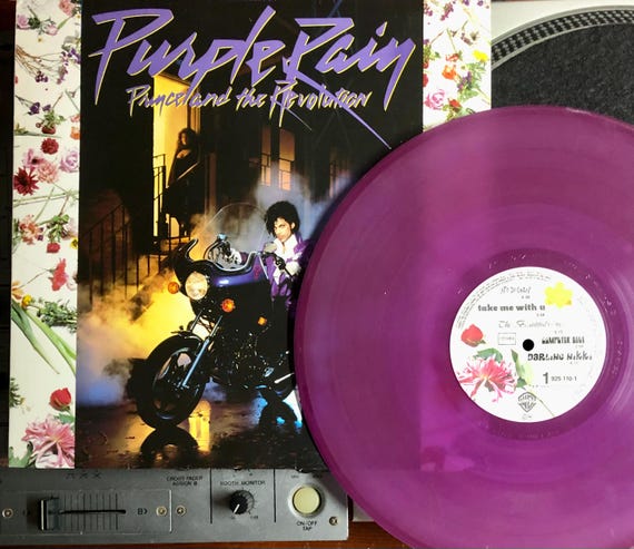 Prince Purple Rain Vinyl LP – 1984 Purple Vinyl Album - Etsy