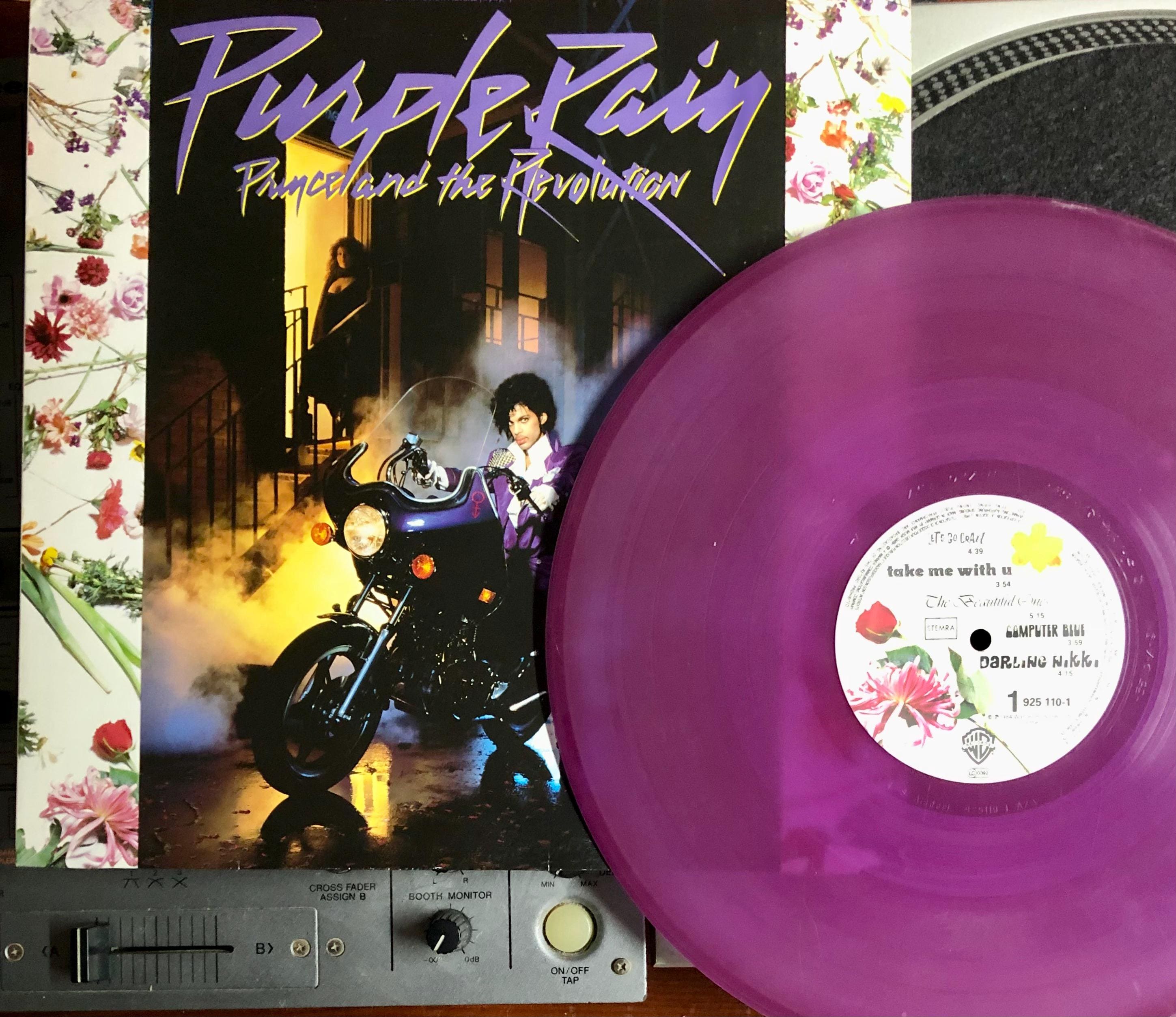 Prince Purple Rain Vinyl LP – 1984 Purple Vinyl Album - Etsy