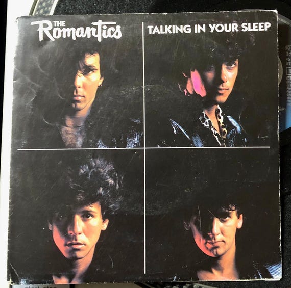 1983 the Romantics – Talking in Your Sleep , Vinyl, 7