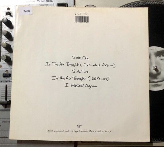 Phil Collins - in the Air Tonight 1988 Remix - 12