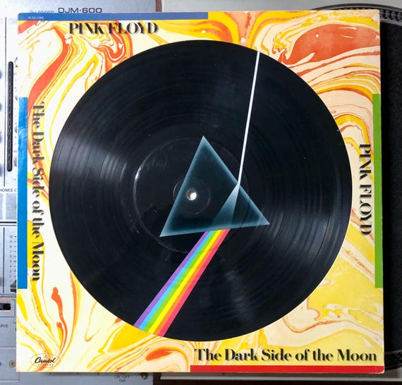 1978 Pink Floyd – the Dark Side of the Moon , Vinyl, LP, Album