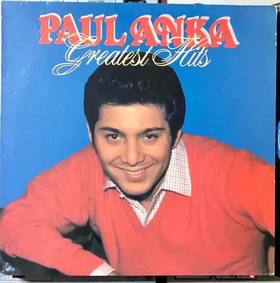 1985 Paul Anka – Greatest Hits , Vinyl, LP, Compilation - Etsy