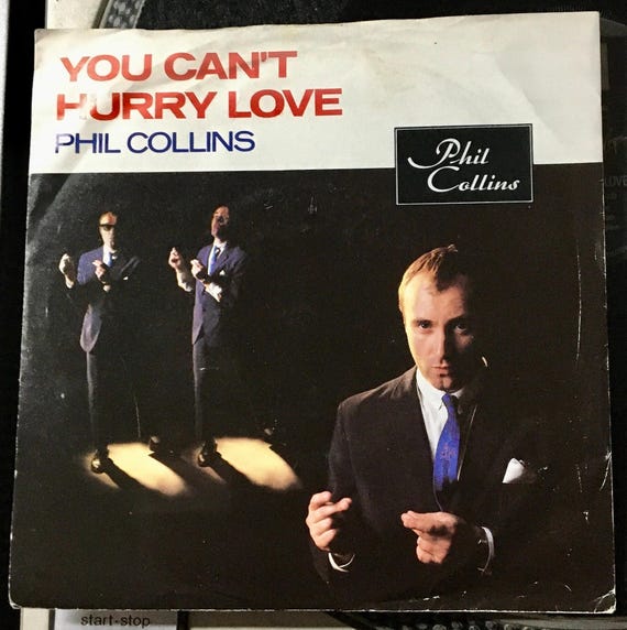 1982 Phil Collins - You Can't Hurry Love , Vinyl, 7