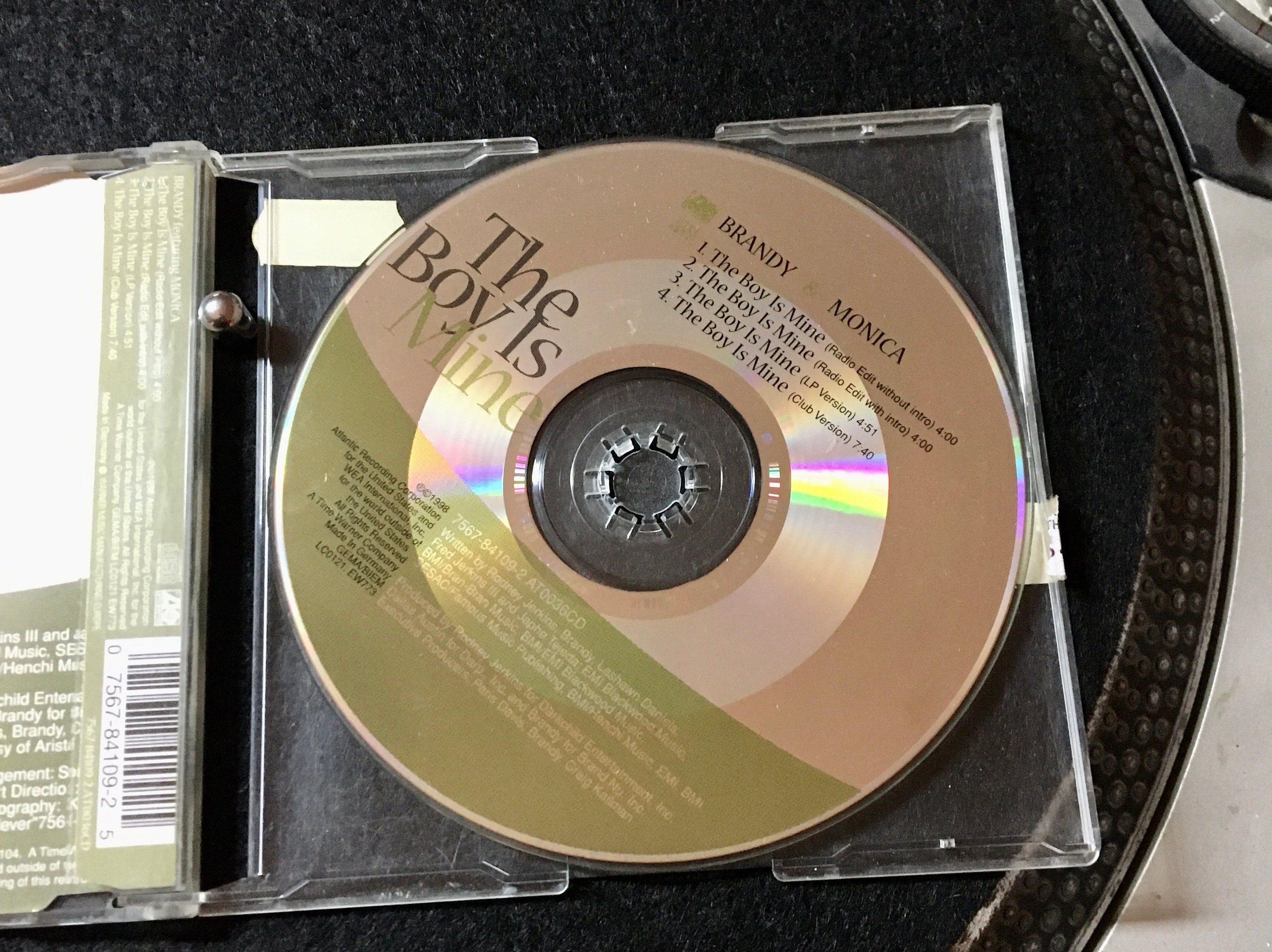 CD - 1998 Brandy \u0026 Monica - the Boy is Mine , CD, Single - Etsy Israel, image size:3000x2245