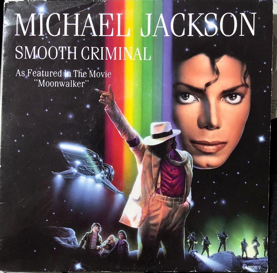 1988 Michael Jackson – Smooth Criminal , Vinyl, 7\, image size:1080x1065