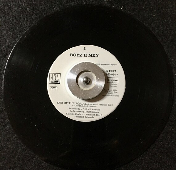 Boyz II Men - End of the Road Vinyl 7