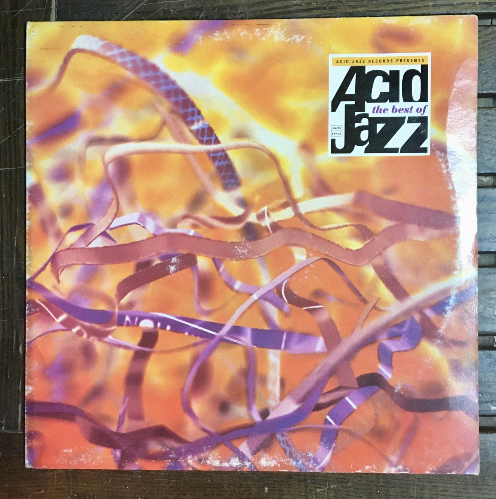 1991 the Best of Acid Jazz Vinyl LP Compilation Etsy