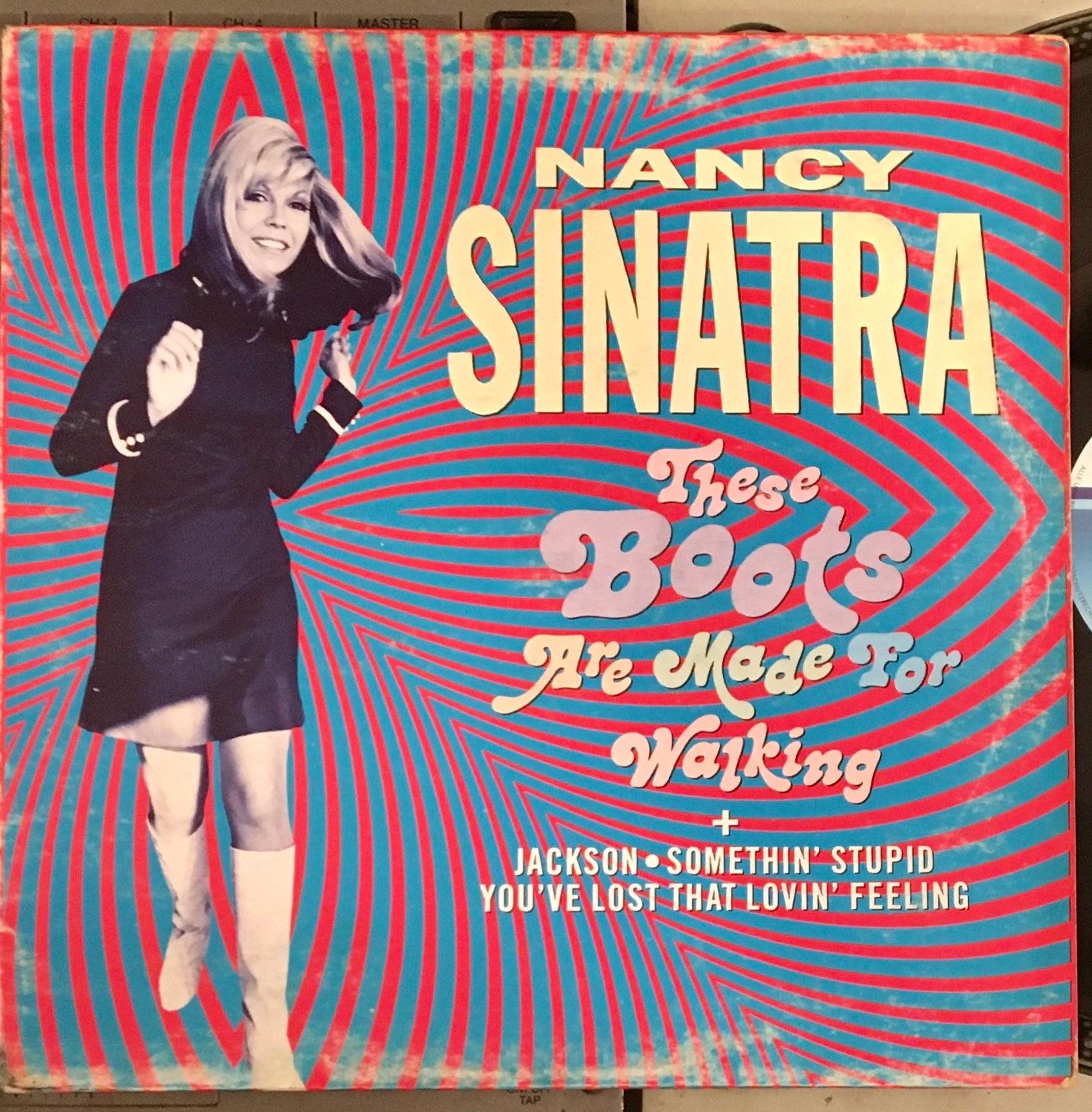 【美品】Nancy Sinatra 「Boots」 LPレコード NANCY SINATRA Boots - 1966 Reprise LP w/ Lee Hazlewood