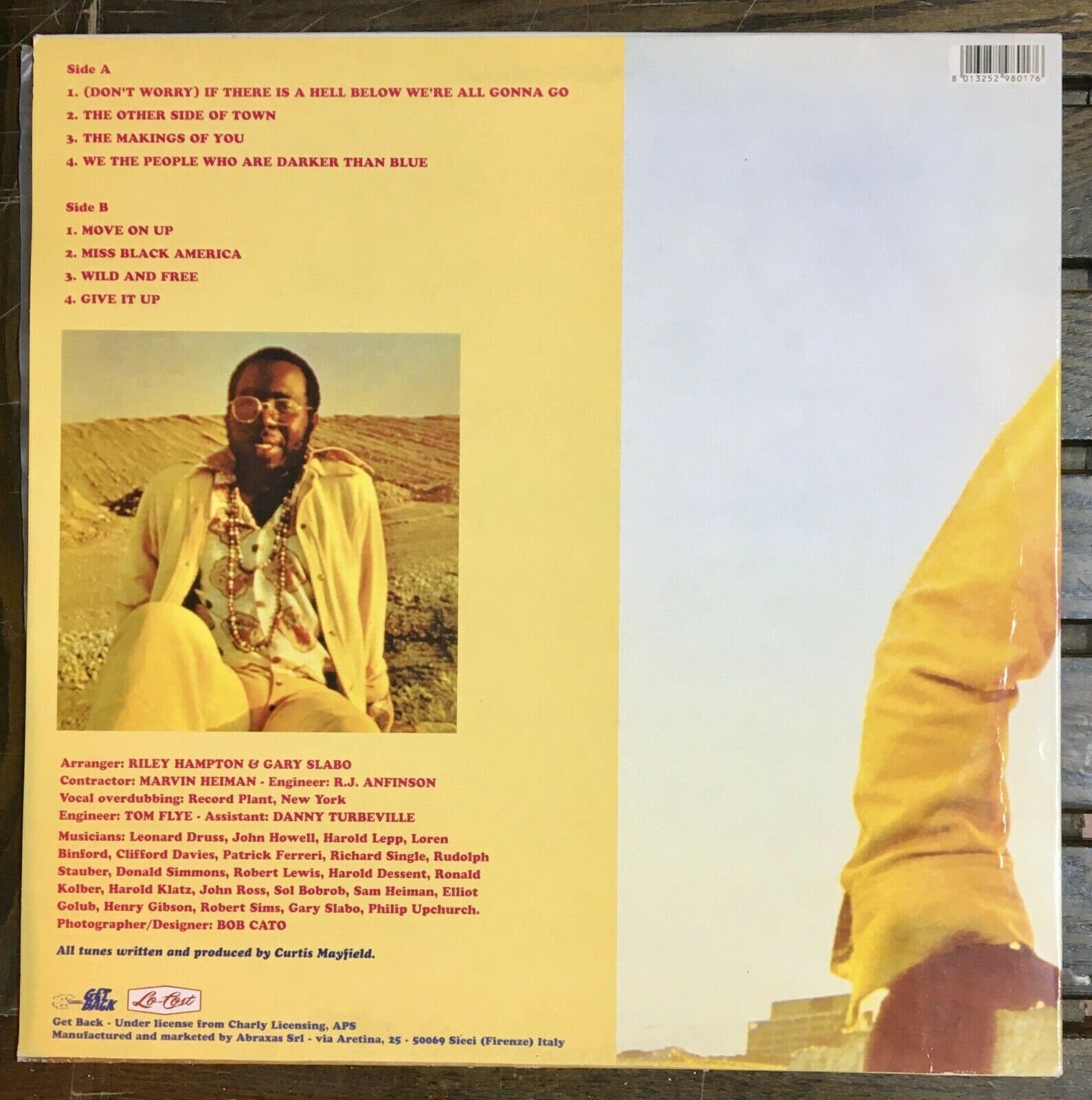  Curtis Mayfield - Give, Get, Take And Have - Lp Vinyl Record:  CDs & Vinyl