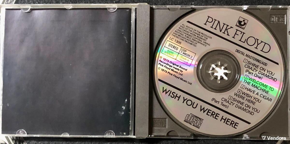 CD - Pink Floyd - Wish You Were Here CD, Album Rare Netherlands