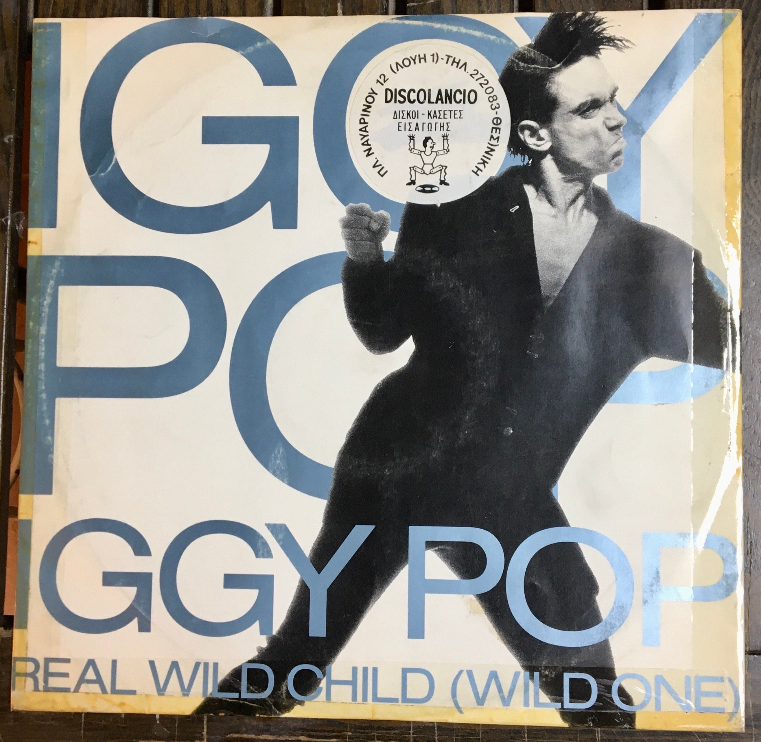 1986 Iggy Pop Real Wild Child wild One Vinyl 12 - Finland
