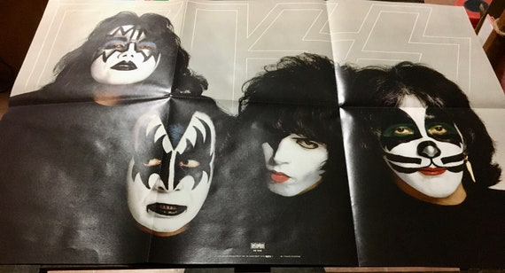 1979 Kiss Dynasty LP: Red Vinyl Album With Poster (near Mint) - Etsy