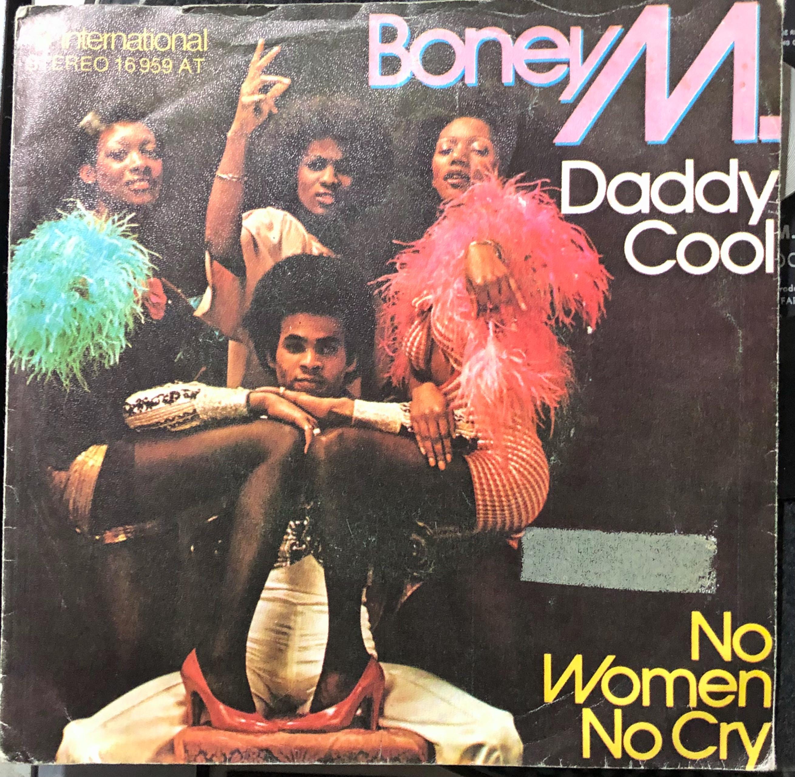 ボニーM. - Daddy / No Women No Cry 1976 ビニール 7インチ シングル 