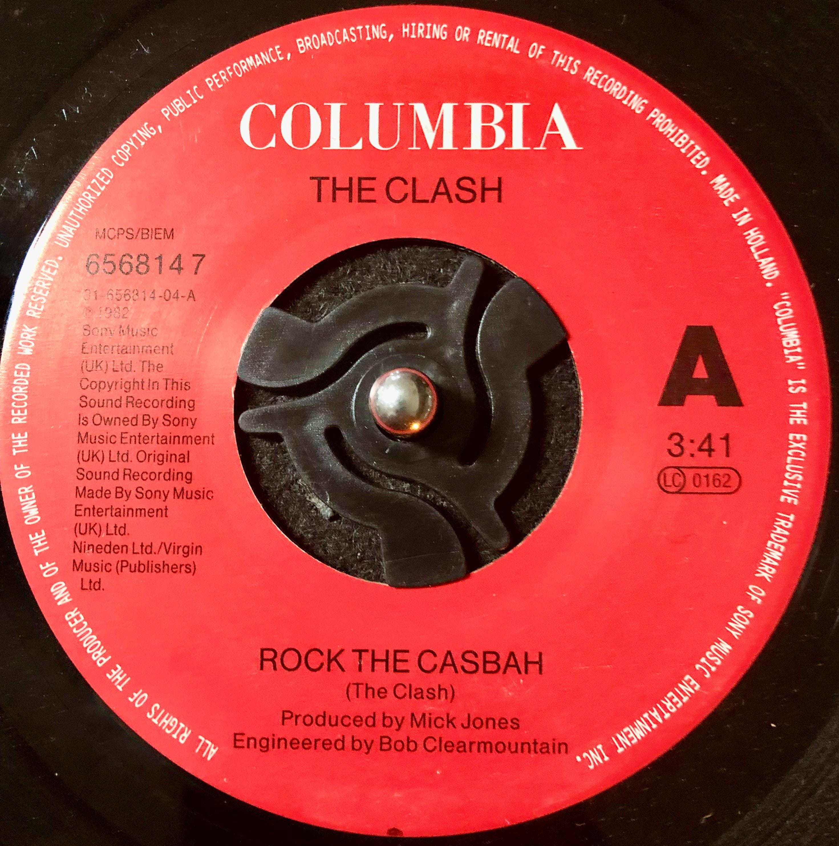 The Clash - Rock the Casbah , Vinyl, 7