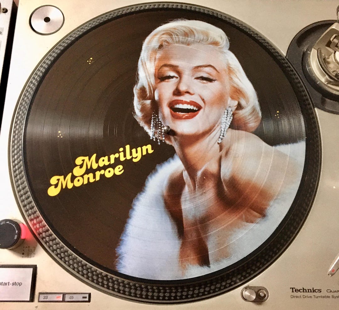 MARILYN MONROE ピクチャーレコード 1984 Marilyn Monroe – the Legend Lives on , Vinyl, LP