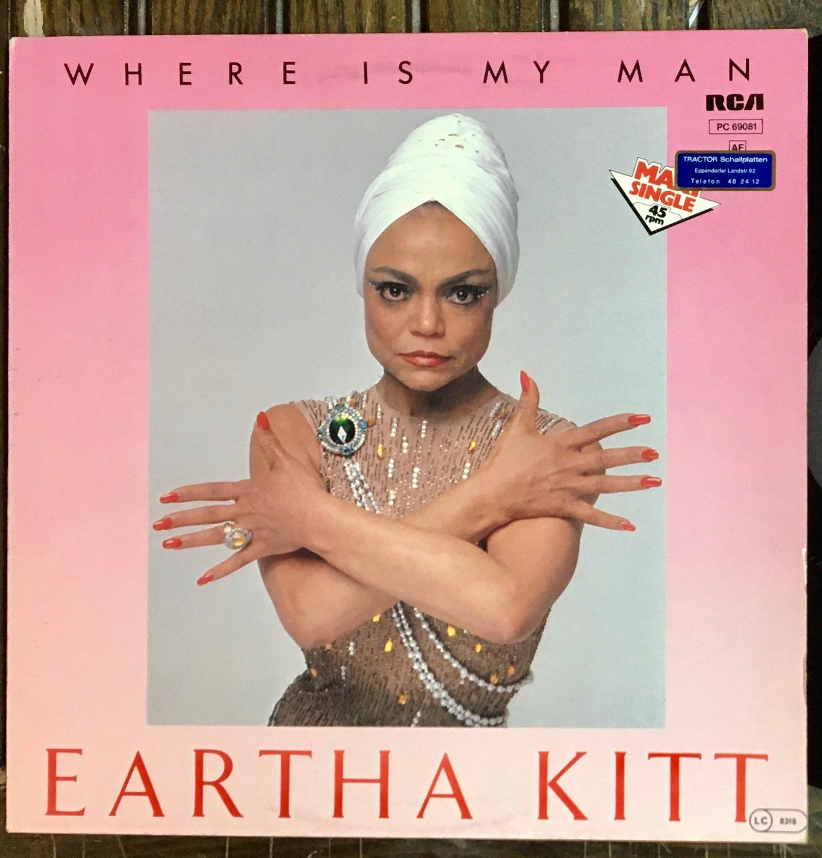 1983 Eartha Kitt - Where is My Man , Vinyl, 12