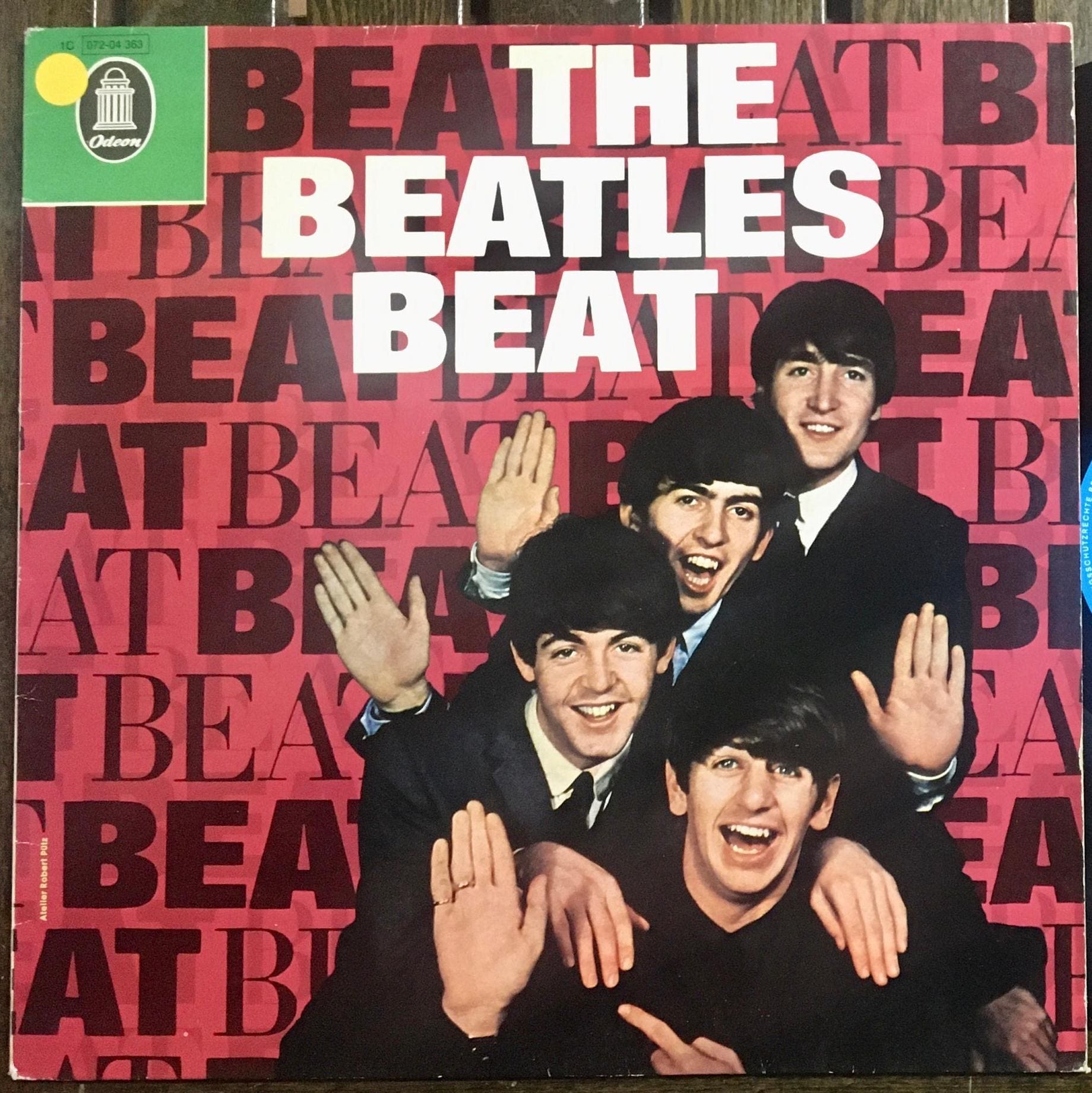 ビートルズ　オリジナルプリント1964年 ワシントンD.C. 保存額装　新品 競売 ビートルズ 新品 保存額装 ワシントンD.C. オリジナル