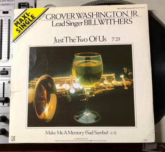 直筆サイン入りレコード Grover Washington, Jr. Grover Washington Jr. - Just the Two of Us Vinyl 12