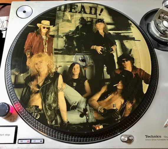 1991 Guns N' Roses Don't Cry Vinilo, 12, 45 RPM, disco de imágenes