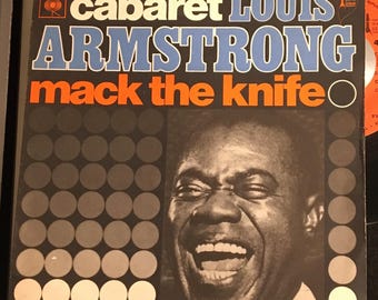 1972 Louis Armstrong – Cabaret / Mack The Knife, Vinilo, 7", 45 RPM