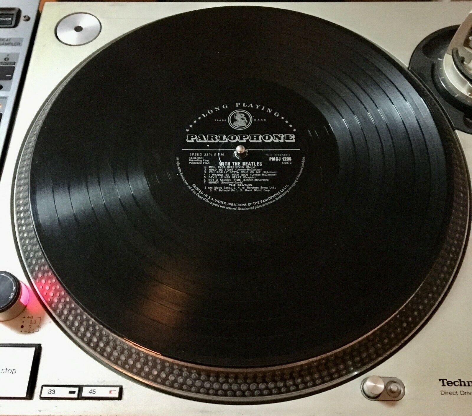 1963年 RaRe 南アフリカプレス The Beatles - With The Beatles