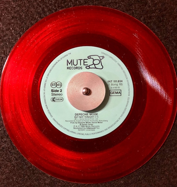 1986 Depeche Mode - Stripped , Vinyl, 7