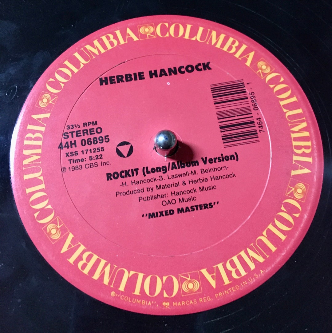 1987 Herbie Hancock Rockit / Mega Mix , Vinyl, 12, 33 RPM, 45 RPM Etsy