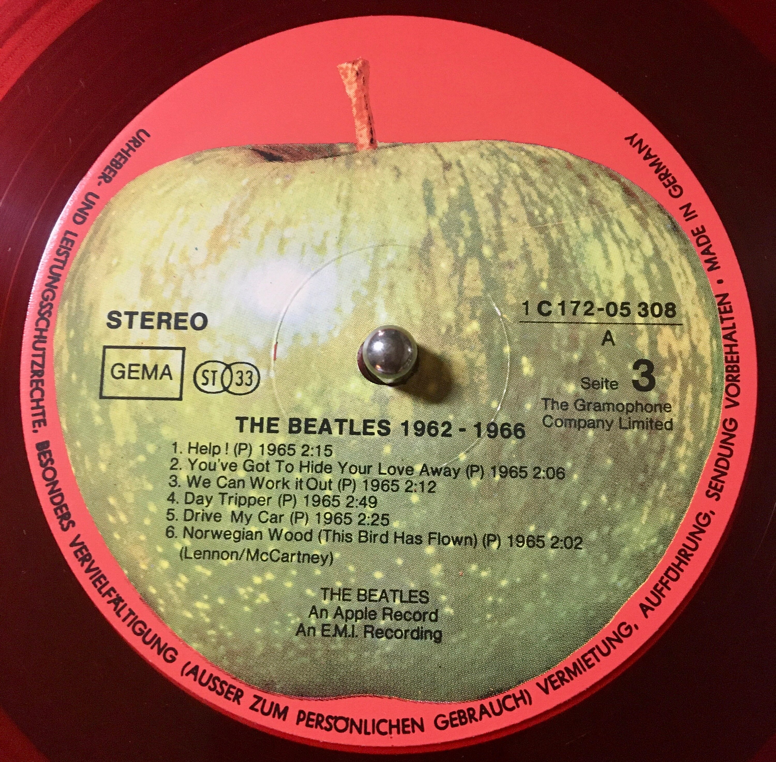 独2LP Beatles 1962-1966 1C17205308 APPLE /00660 Beatles 1962-1966 2LP - The Beatles Official Store