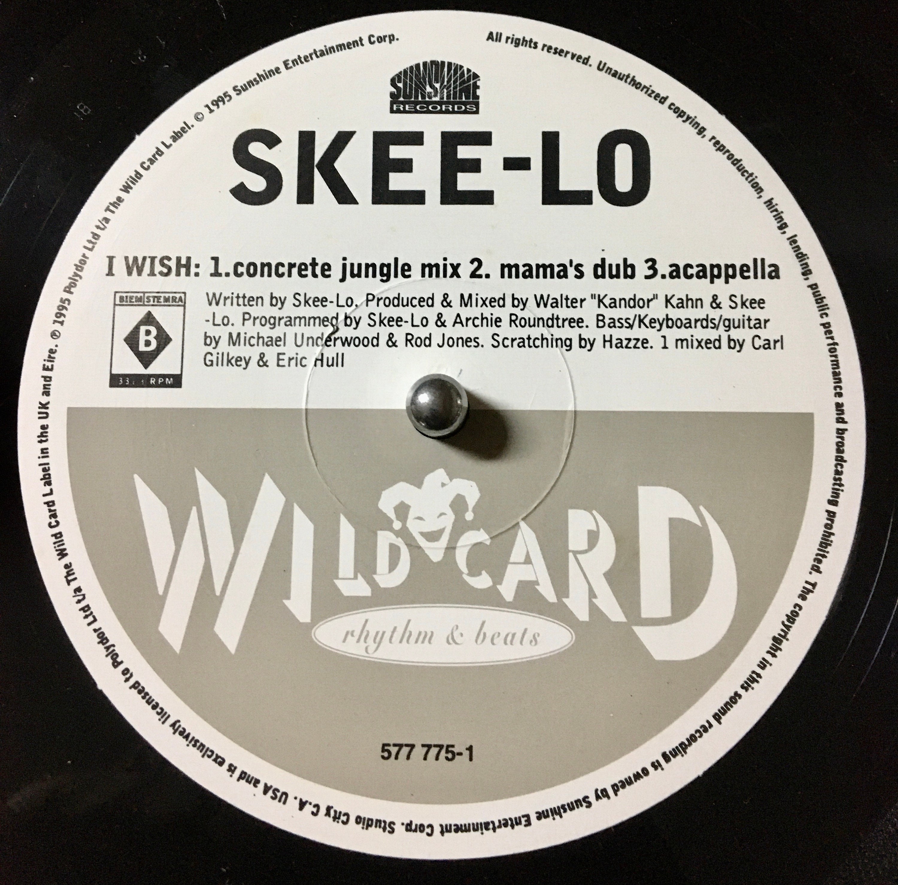 1995 Skee-lo - I Wish , Vinyl, 12