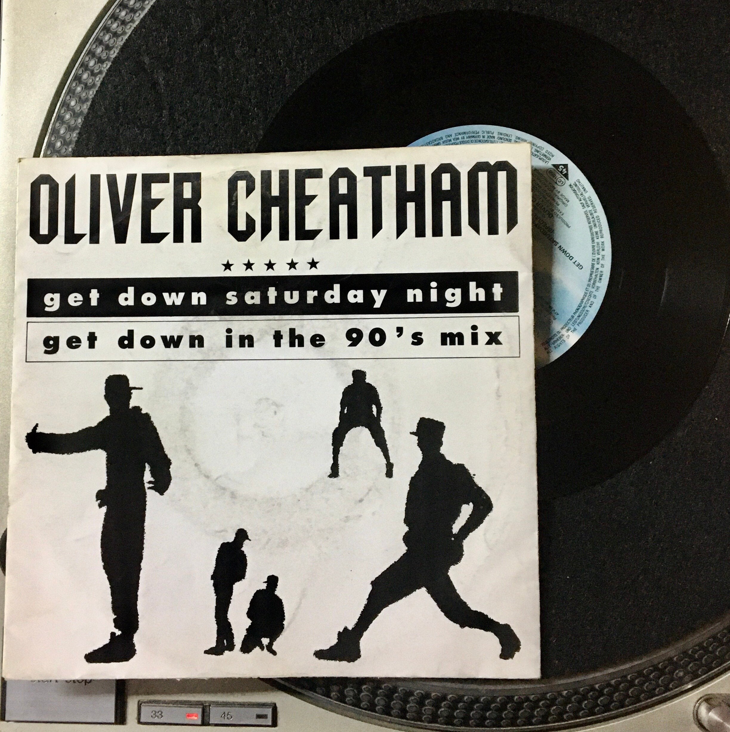 1990 Oliver Cheatham Get Saturday Night get in - Etsy