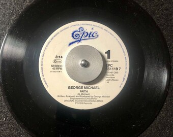 1987 George Michael - Faith , Vinyl, 7