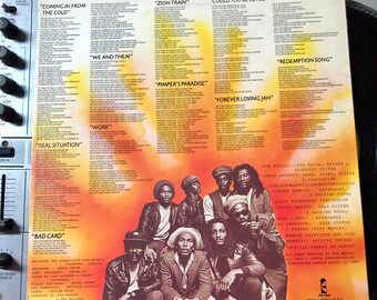 1980 Bob Marley & the Wailers - Uprising , Vinyl, LP, Album - Etsy