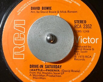 1973 David Bowie - Drive-In Saturday , Vinyl, 7", 45 RPM, Single, Stereo