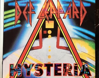 1987 Def Leppard – Hysteria , Vinyl, 7