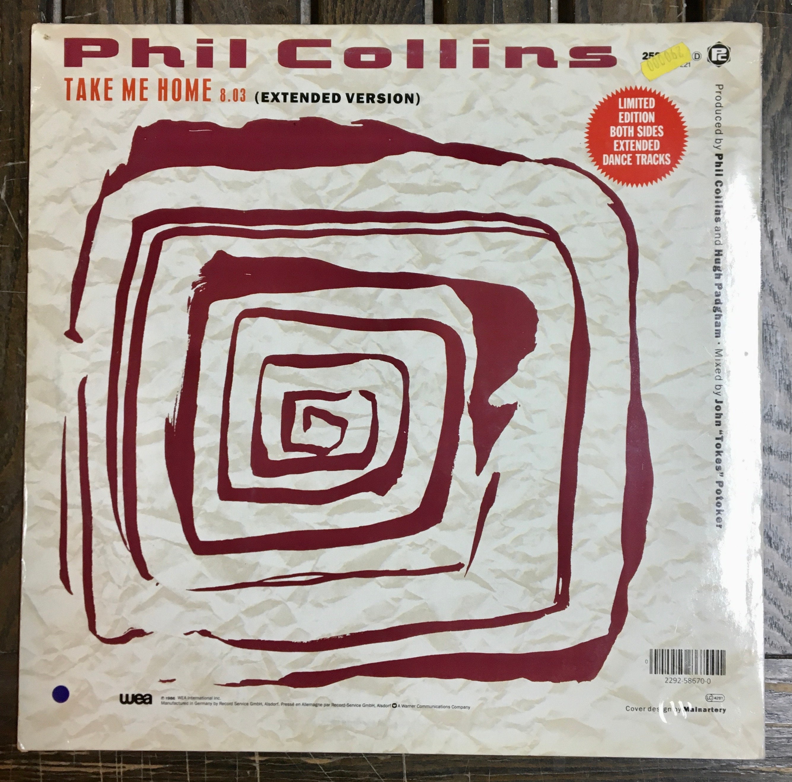 1986 Phil Collins 12