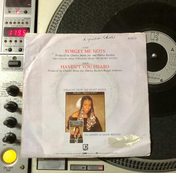 1982 Patrice Rushen - Forget Me Nots , Vinyl, 7