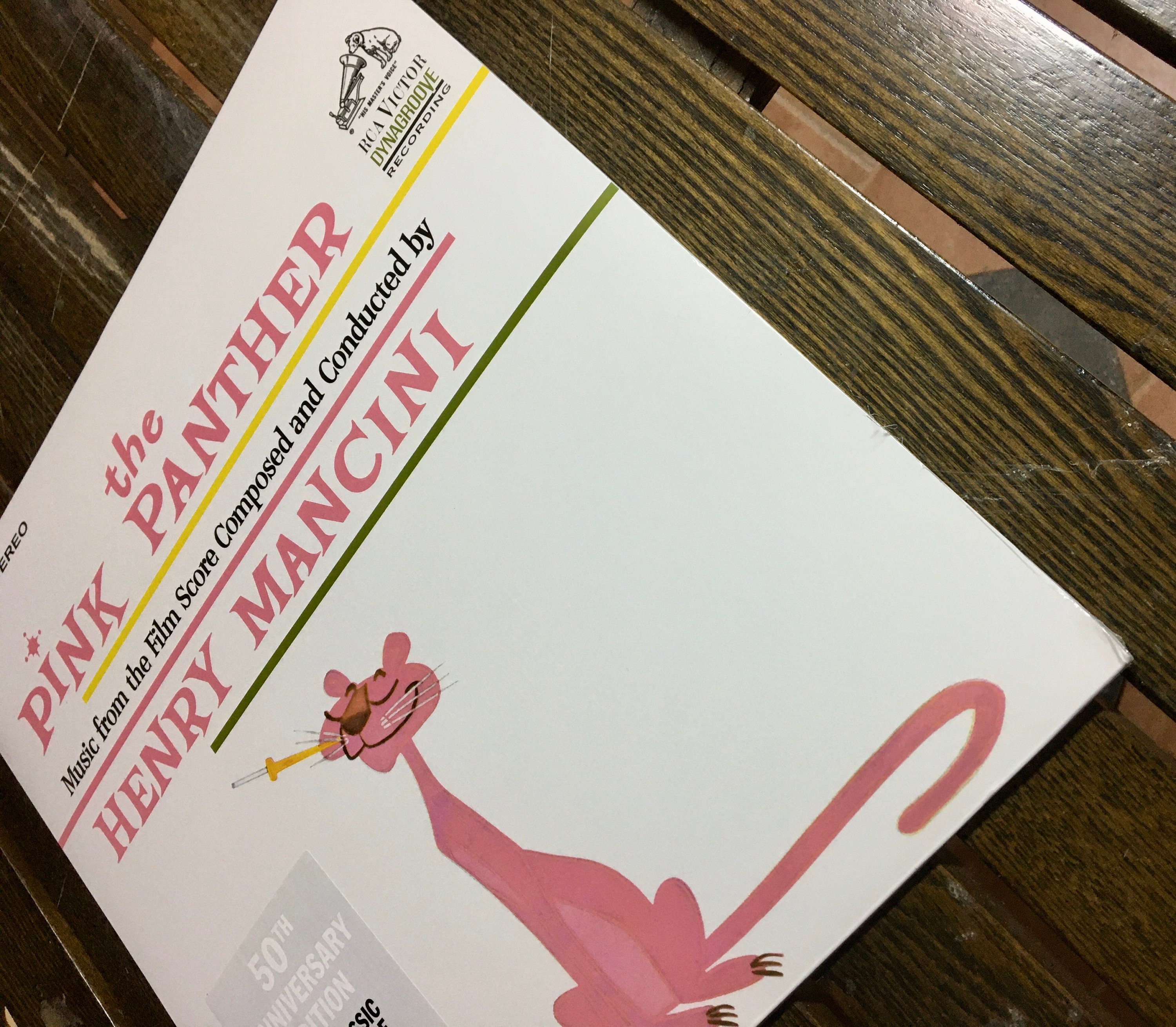 ピンク・パンサー、ヘンリー・マンシーニ、ピンク・ビニールLP、再発