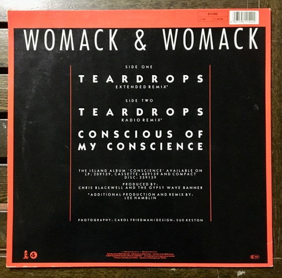 *中古* My Dear / Womack&Womack JC Remix MY DEAR(THE LETTER)JOE CLAUSSELL REMIX/WOMACK AND WOMACK