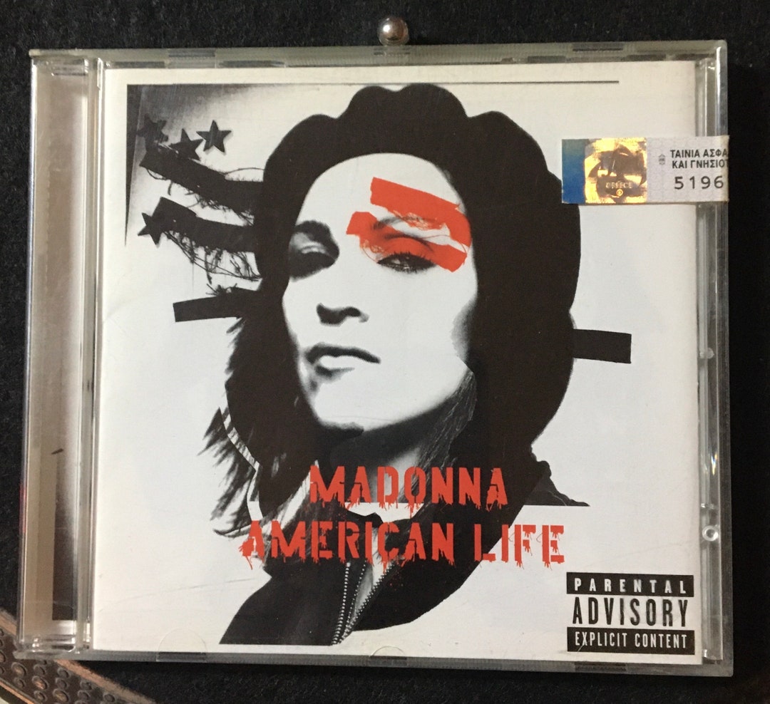 CD - 2003 Madonna - American Life , CD, Album, Enhanced, Explicit