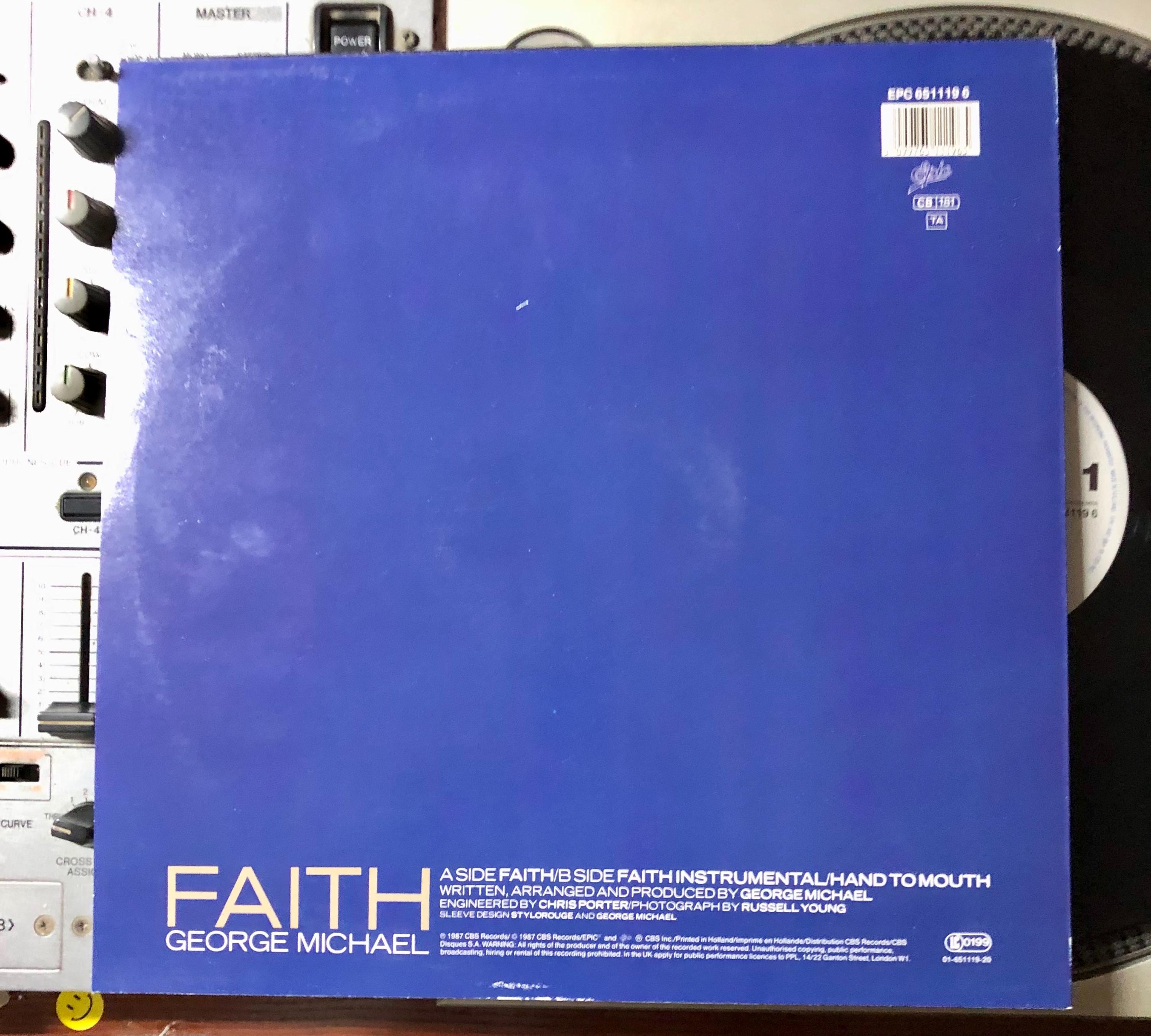 1987 George Michael - Faith , Vinyl, 12