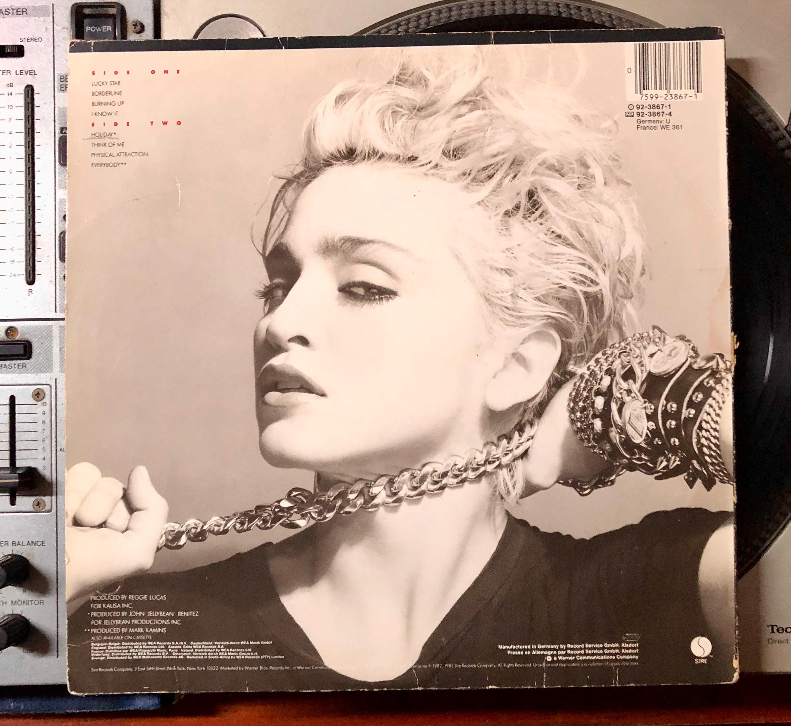 1983 Madonna – Madonna , Vinyl, LP, Album, Stereo - Etsy