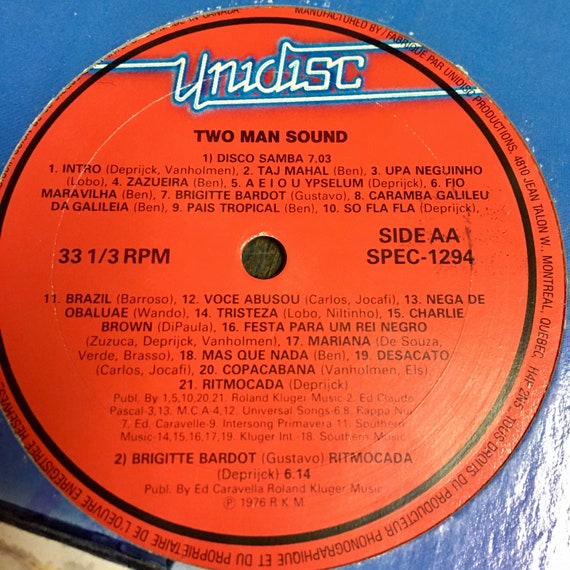 Two Man Sound - Capital Tropical Vinyl 12