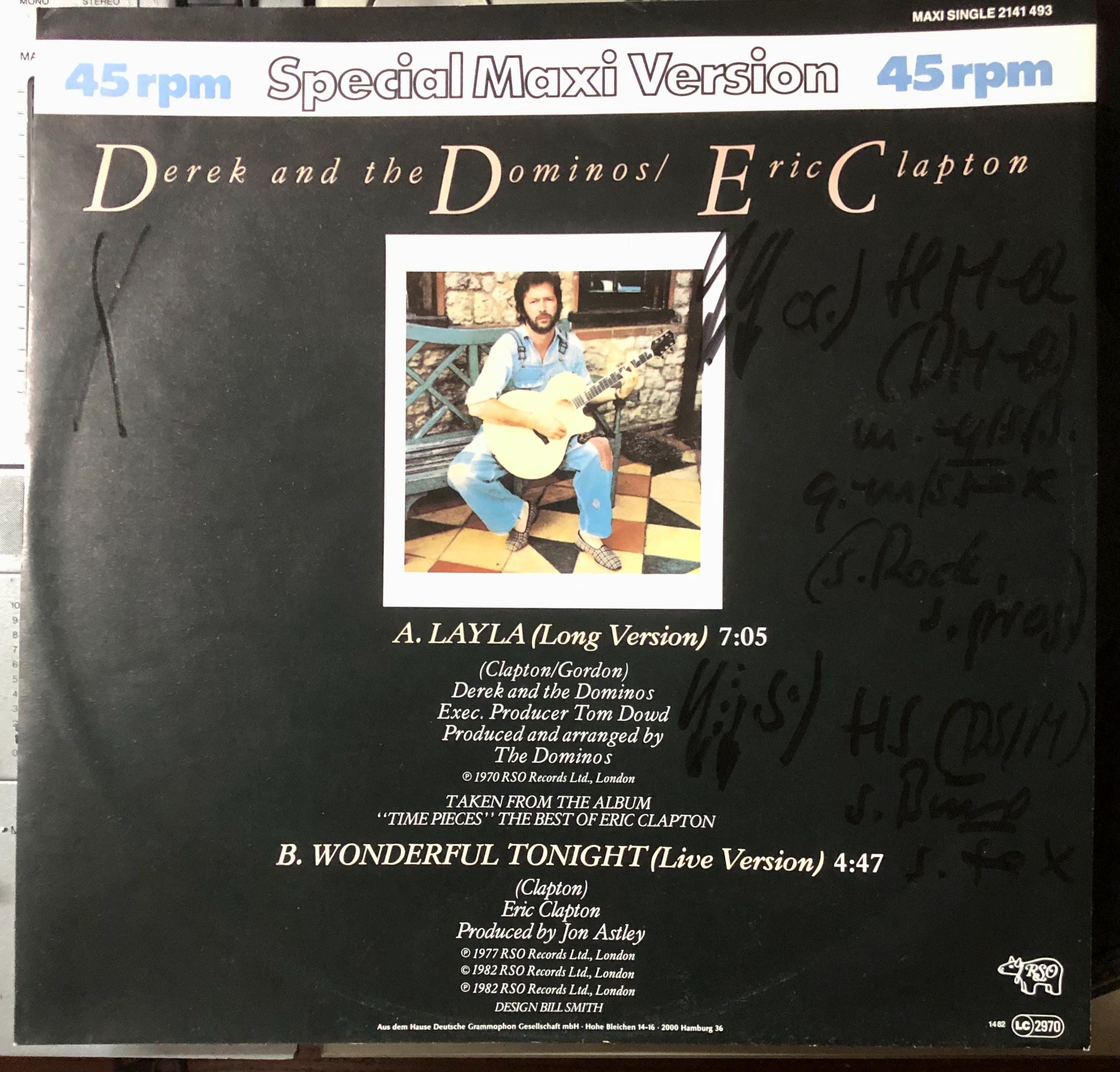 1982 デレク・アンド・ザ・ドミノス / エリック・クラプトン – いとし