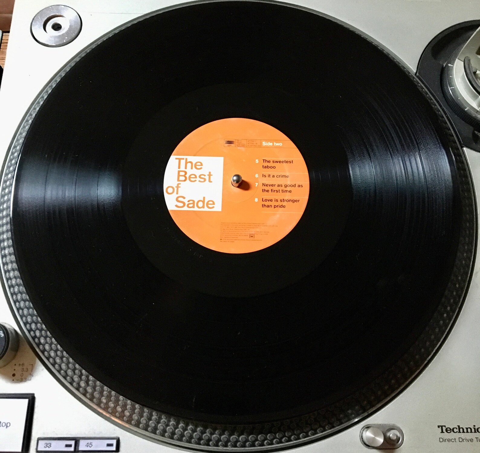 Sade The Best Of Sade Vinyl Album