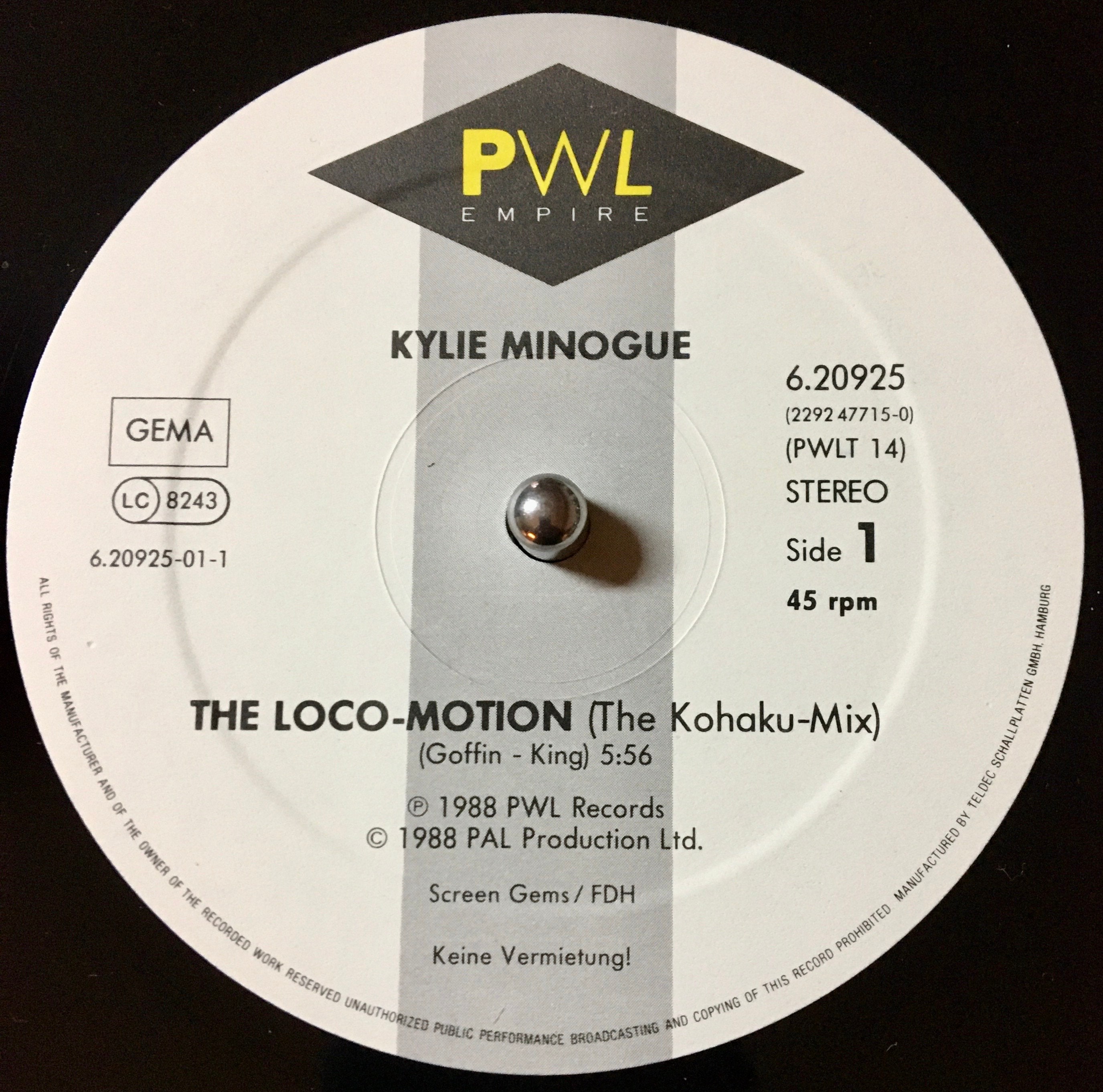 Kylie Minogue The Loco-Motion EP レコード JP 【公式通販】