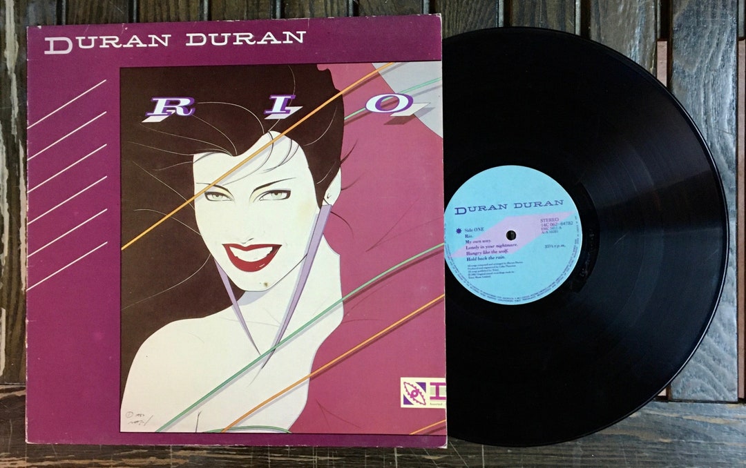素敵な 激レア! Rare LP Etsy DURAN Press 1982 DURAN/RIO Greek