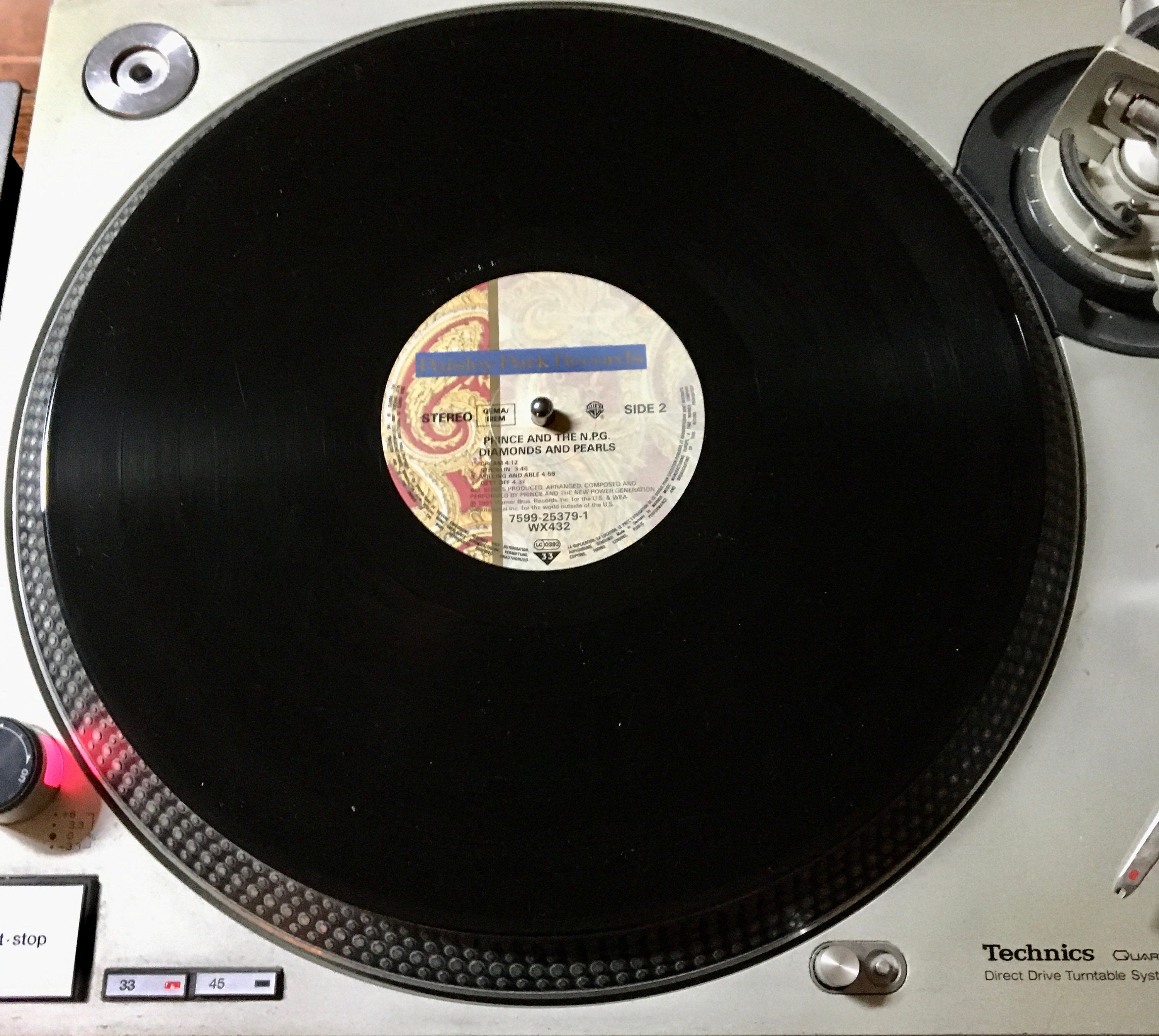 1991 Prince & the New Power Generation – Diamonds and Pearls 2 X