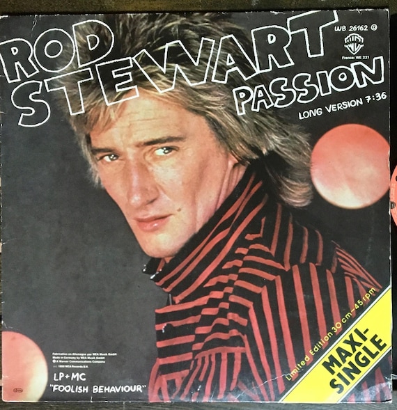 1980 Limited Edition , Rod Stewart - Passion , Vinyl, 12