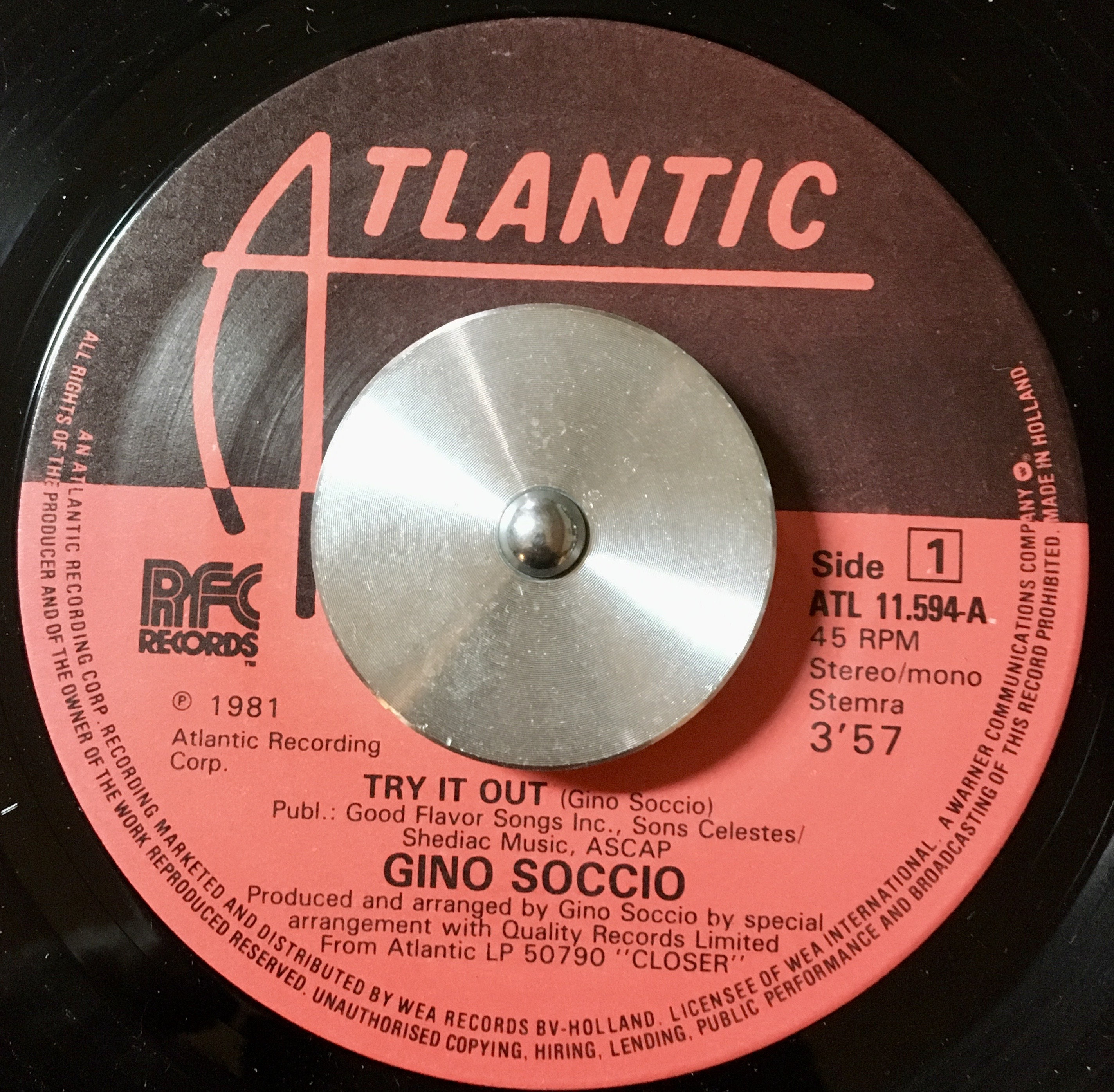 gino soccio try it out