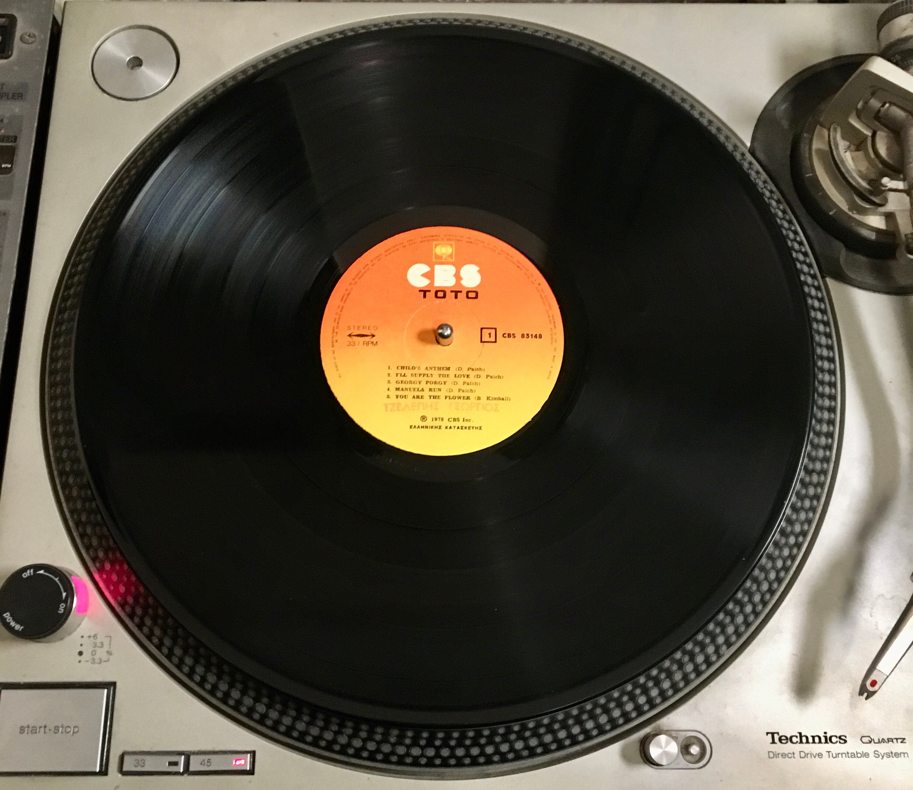 TOTO デビューアルバム LP レコード 1978 名盤 e631y161 TOTO デビュー